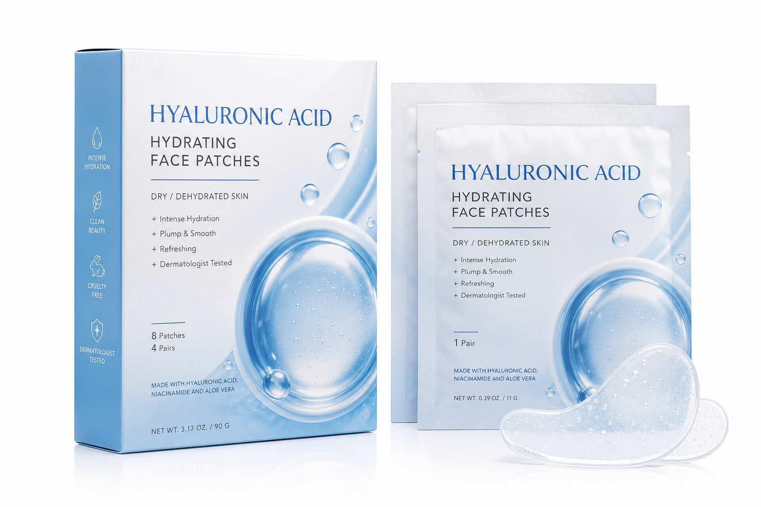 Patchs Acide Hyaluronique